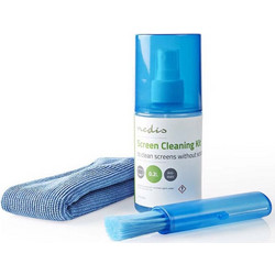 Nedis CLSN120BU (Κιτ Καθαρισμού για Οθόνες 200ml)