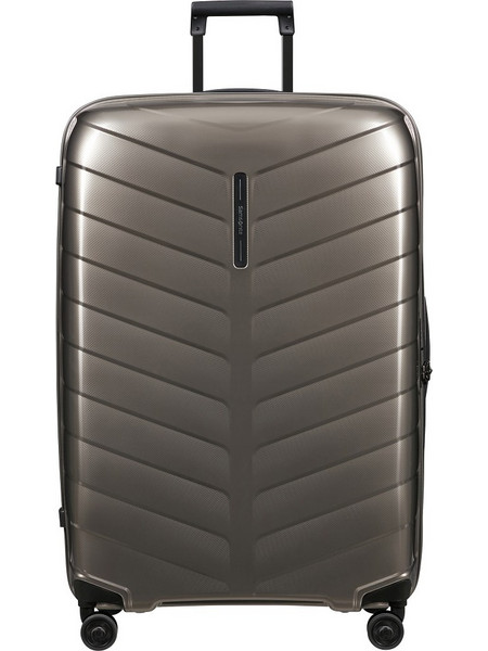 Samsonite Attrix Βαλίτσα Μεγάλη 81x55x32cm με 4 Ρόδες Γκρι