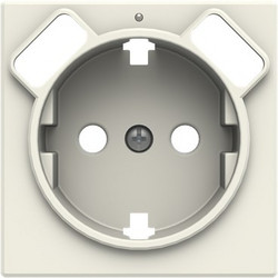 Μετώπη Πρίζας Σούκο με USB Λευκή Sky