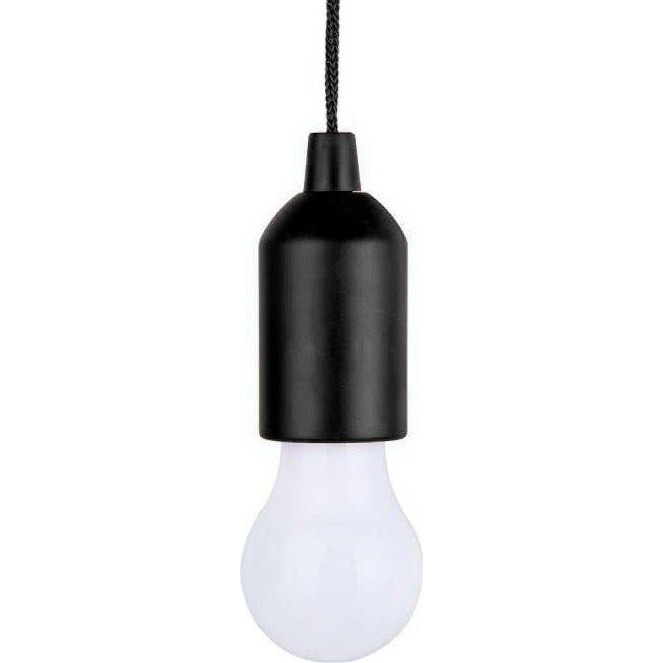 Λάμπα LED μπαταρίας με κορδόνι μαύρη