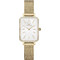 Daniel Wellington Quadro Γυναικείο Ρολόι με Χρυσό Μεταλλικό Μπρασελέ DW00100668 Daniel Wellington Quadro Γυναικείο Ρολόι με Χρυσό Μεταλλικό Μπρασελέ DW00100668