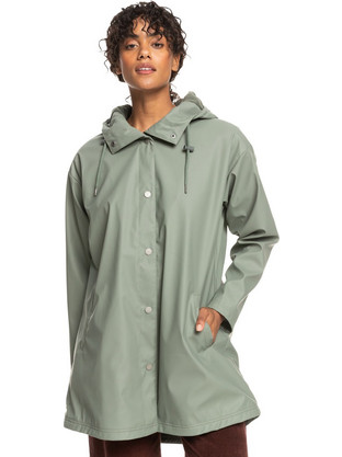Roxy Rain Dance Γυναικείο Μπουφάν Μακρύ ERJJK03572-GZC0