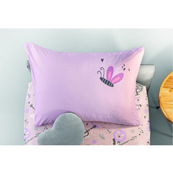 Παιδική Μαξιλαροθήκη Διακόσμησης Saint Clair Jazz Lilac 50x70
