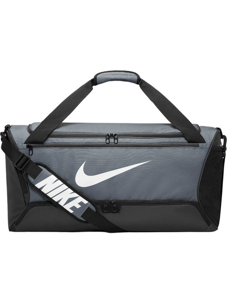 Nike Brasilia 9.5 Training Τσάντα Χειρός Γυμναστηρίου Γκρι DH7710-068