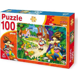 Παιδικό Puzzle Deico Η Κοκκινοσκουφίτσα 100 Κομμάτια 61492BA02
