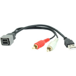 Διατήρηση εργοστασιακού USB +amp AUX Nissan - IQ-USB QASHQAI
