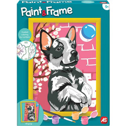 AS Paint & Frame: Playful Husky (1038-41013)