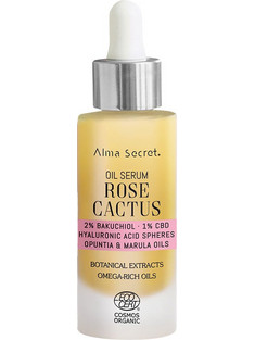 Alma Secret Rose Cactus Αντιγηραντικό Ενυδατικό Λάδι Προσώπου με Υαλουρονικό 30ml