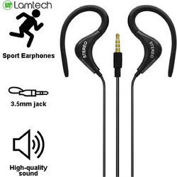 Lamtech Sport Handsfree In-Ear 3.5mm Black