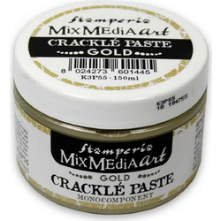 Stamperia Πάστα Κρακελέ 150ml Gold