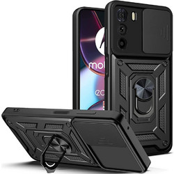 Techsuit CamShield Back Cover Θήκη Μαύρο (Motorola Edge 30)