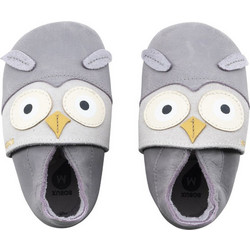 Bobux Soft Sole Hootie Βρεφικά Παντοφλάκια Αγκαλιάς Γκρι 1023-161-71
