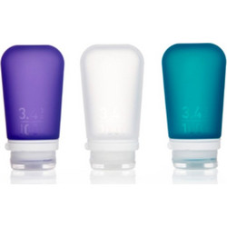 Δοχεία Αποθήκευσης Υγρών GoToob + 3 Pack 100ml Humangear