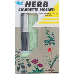 Vican Herb Cigarette Holder Ασημί 12 Filters