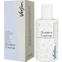 Version Azaderm Cleanser Gel Καθαρισμού Προσώπου για Ακμή 200ml
