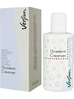Version Azaderm Cleanser Gel Καθαρισμού Προσώπου για Ακμή 200ml