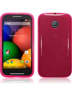 Terrapin Slim Fit Silicone Case Pink (Motorola Moto E)