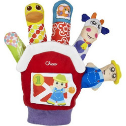 Chicco Farmyard Finger Puppet από Ύφασμα για 3+ Μηνών