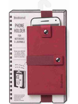 53845 ΘΗΚΗ ΚΙΝΗΤΟΥ ΓΙΑ ΒΙΒΛΙΟ IF BOOKAROO Dark Red