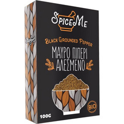 Spice Me Βιολογικό Πιπέρι Μάυρο Αλεσμένο 100g 15802