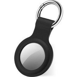 SBS Silicone KeyRing AirTag Dark Gray