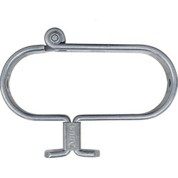 ABUS 131/140 GateSec Hasp Ασφάλεια πύλης/φράχτη Λουκέτου Ασημί