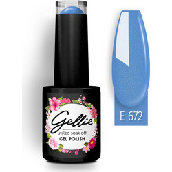 Gellie UV Led Soak Off E 672 Ημιμόνιμο Βερνίκι Νυχιών 10ml