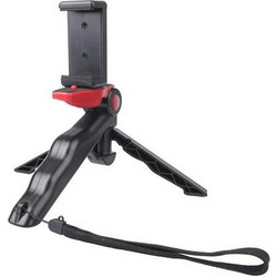 Portable Hand Grip / Mini Tripod Stand Steadicam Curve with Straight Clip for GoPro HERO 4 / 3 / 3+ / SJ4000 / SJ5000 / SJ6000 Sports DV / Digital Camera / iPhone , Galaxy and other Mobile Phone(Red)