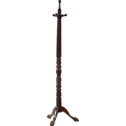 Artekko Vleek Καλόγερος από Μασίφ Ξύλο (180x52x52)cm Καφέ