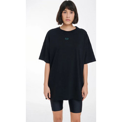 PCP Malou Shiny Lace Γυναικείο Κολάν Σορτς Ψηλόμεσο Μαύρο
