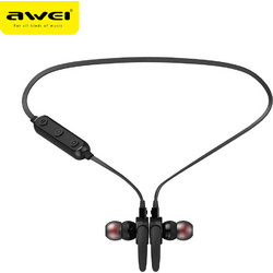 Awei B925BL Ακουστικά Bluetooth In Ear Ανθεκτικά στο Νερό Black