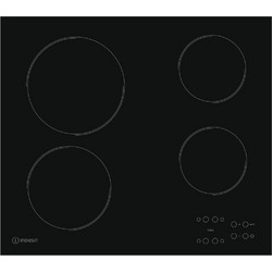 Indesit RI 161 C Κεραμική Εστία Αυτόνομη με Λειτουργία Κλειδώματος 58x51cm
