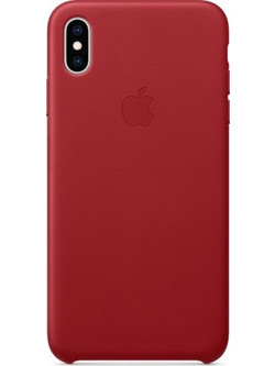 Θήκη Leather Cover για iPhone XS Max MRWQ2ZM-A - Red