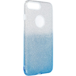 Θήκη Κινητού Forcell Shinning for Apple iPhone 7/8 Plus TPU Silver-Blue