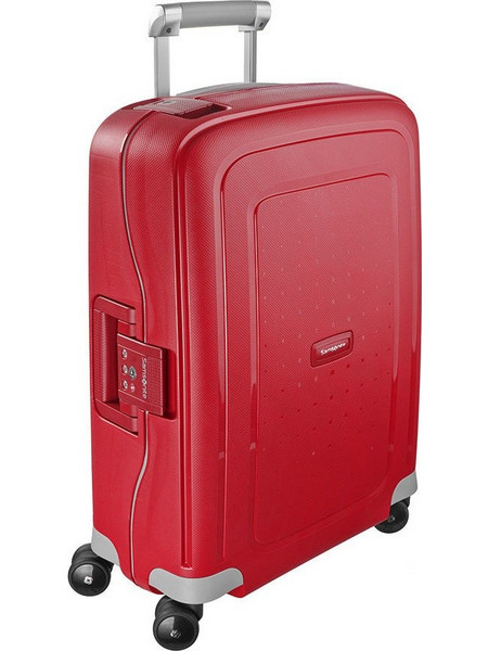 Samsonite S'Cure Crimson Βαλίτσα Καμπίνας 55x40x20cm με 4 Ρόδες Κόκκινη