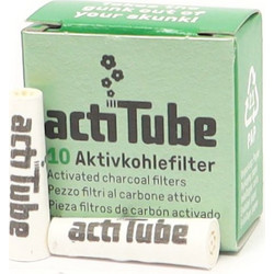 actiTube KONIK 6mm 10 Κωνικά φίλτρα στριφτού ενεργού άνθρακα