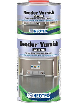 Neotex Neodur Varnish (A+B) Βερνίκι Επιφάνειας Κονιαμάτων Διαλύτου Gloss 1kg