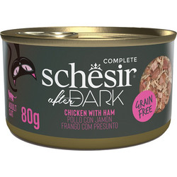 Schesir After Dark Adult Grain Free with Chicken & Ham 80gr