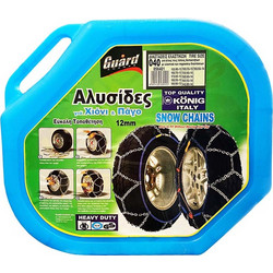Konig No Problem ZIP No 40 Αντιολισθητικές Αλυσίδες Χιονιού με Πάχος 12mm για Επιβατικό 2τμχ