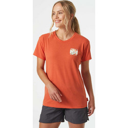 Helly Hansen Skog Γυναικείο Αθλητικό T-Shirt Πορτοκαλί 63083-179