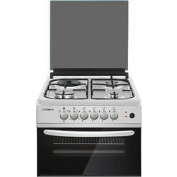 Calfer Gas F4N31E3-X Φουρνάκι Αερίου 42lt με 4 Εστίες