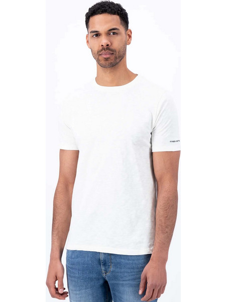 Fynch Hatton T Shirt της σειράς Basic - 1413 1804 823 Off White