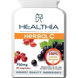 Healthia Herbal C 750mg 60 Κάψουλες