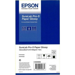 EPSON SureLab Pro-S Χαρτί Glossy 15,2cmx65m 2 ρολά C13S450062BP