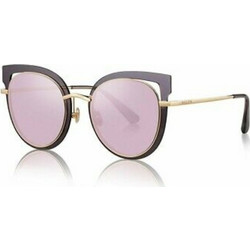 Bolon BL7013 B10 Γυναικεία Γυαλιά Ηλίου Cat Eye Κοκάλινα Μεταλλικά Χρυσά με Ροζ Polarized Φακό
