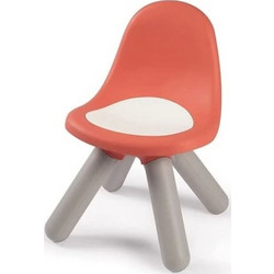 Smoby Παιδικό Καρεκλάκι Coral Red Για Εσωτερική Και Εξωτερική Χρήση (780107)