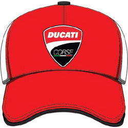 Ducati Καπέλο Jockey Υφασμάτινο Κόκκινο 2446001