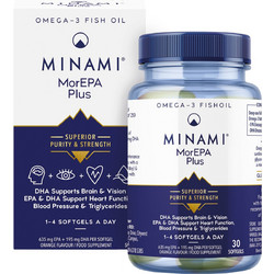 Minami Nutrition MorEPA Plus Ιχθυέλαιο 30 Μαλακές Κάψουλες