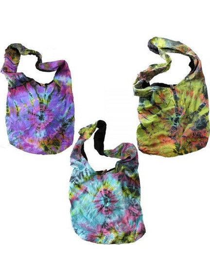 Τσάντα ώμου tie Dye (διαφ χρώματα)