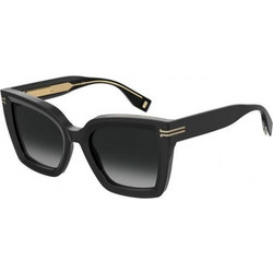 Marc Jacobs MARC1030/S 807/9O Γυναικεία Γυαλιά Ηλίου Τετράγωνα Κοκάλινα Μαύρα με Γκρι Polarized Φακό